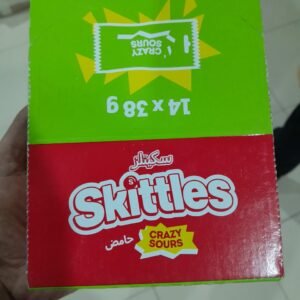 Skittles crazy sours 14pcs, 38 gm